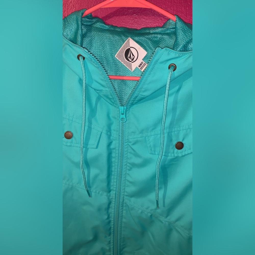 Volcom Teal Jacket - Picture 2 of 7